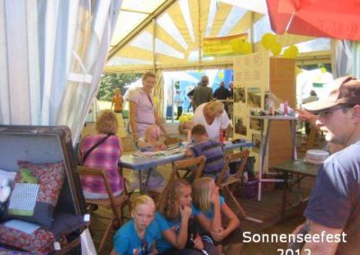 Festzelt mit Kinderaktionen – SonnenSeeFest 2012