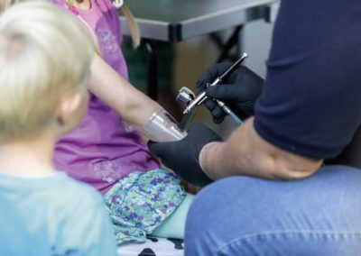 Airbrush für Kinder auf dem SonnenSeeFest